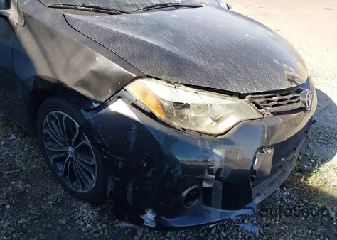 2015 Toyota Corolla S Plus from USA, damaged, VIN 5YFBURHE3FP214982